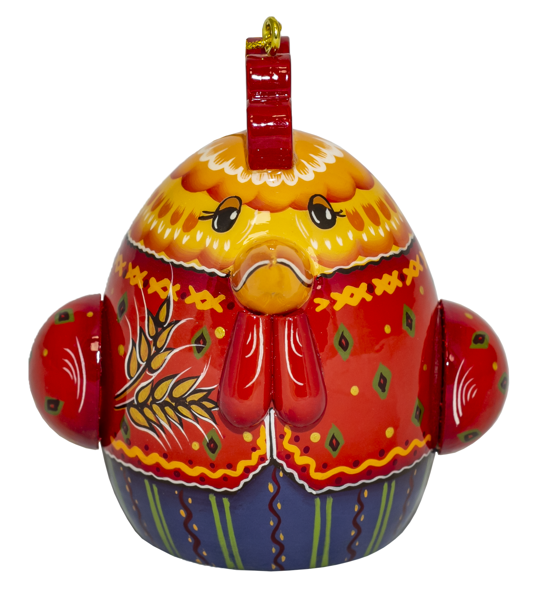 Колокольчик декоративный "Петух"